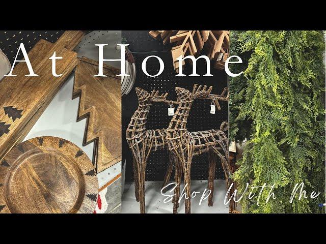 | AT Home Christmas Shop With Me | 2024 Christmas Decor | Affordable Home Decor |