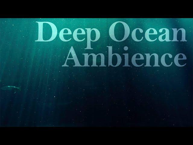 PEACEFUL UNDERWATER Sounds for DEEP SLEEP   Deep OCEAN ASMR/Ambience