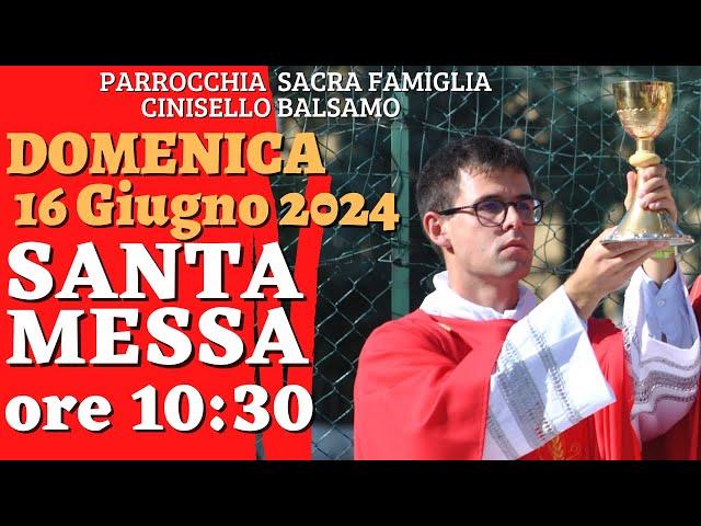 Prima Messa celebrata da don Davide Beretta nella nostra comunità - Domenica 16 Giugno '24 ore 10:30