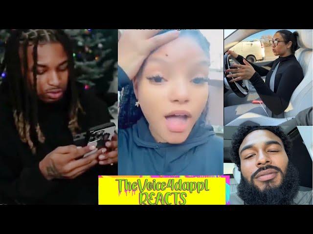 Halle Bailey Upset & Text DDG On Stream After His Video Went ViralQueen Pulled Over By P0l!ce