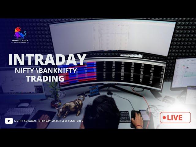 3rd Oct'24. Special Live Trading | #banknifty #stockmarket #live #intraday #stream #nifty