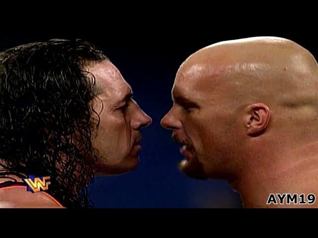 "Stone Cold" Steve Austin vs Bret Hart Survivor Series 1996 Highlights