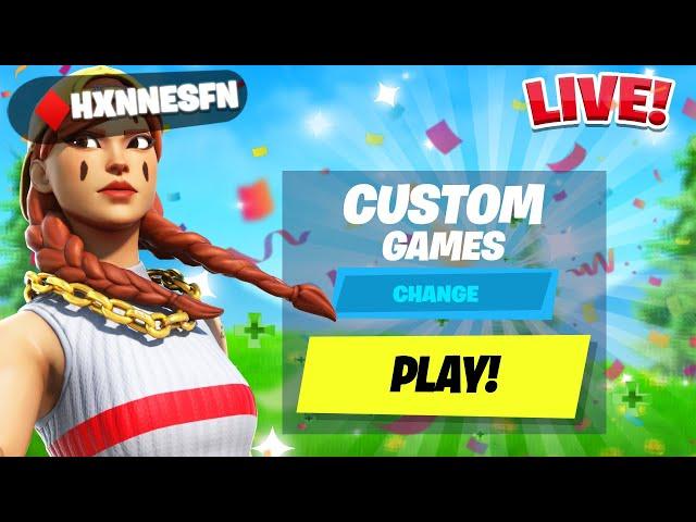 LIVE! ABOZOCKEN und CUSTOM GAMES mit EUCH!Fortnite [DE] HxnnesFN