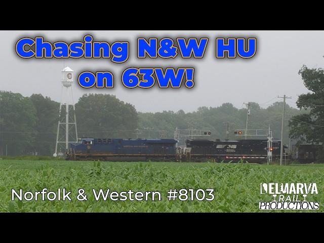 Chasing the Norfolk and Western Heritage Unit on 63W!