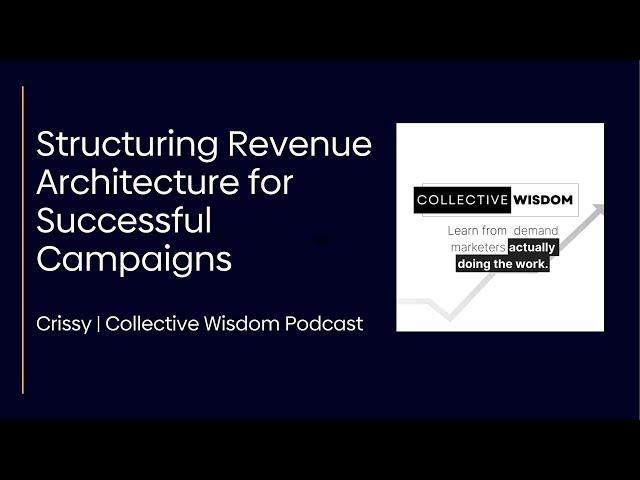 Structuring Revenue Architecture for Successful B2B Marketing Campaigns | Demand Collective Podcast