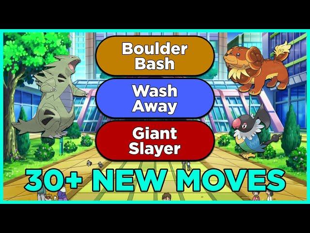 I Made Up 30+ New Pokemon Moves