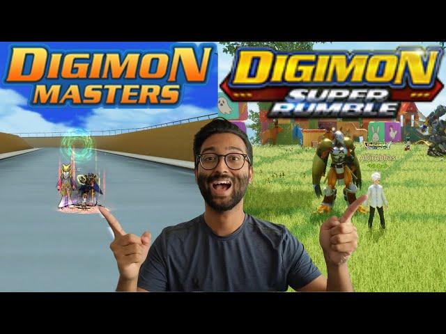 Digimon Masters vs Digimon Super Rumble