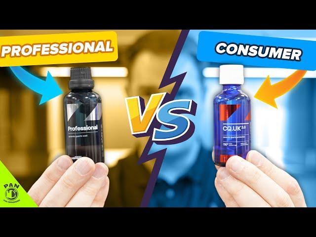 Consumer vs  Professional Grade Ceramic Coatings : Is There A DIFFERENCE?