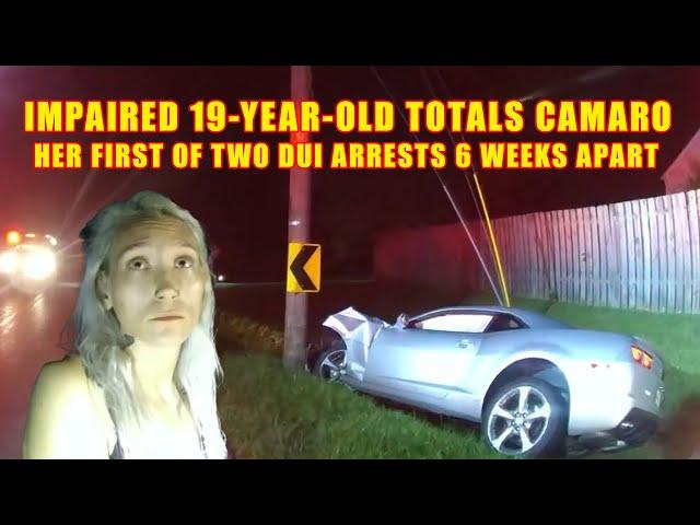 19-Year-Old Arrested for Driving Under the Influence - 1st of 2 DUI Arrests in a 6 Week Period