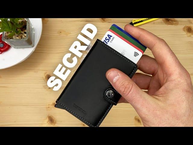 SECRID Mini Wallet, Slim Miniwallet | Review & RFID Test!