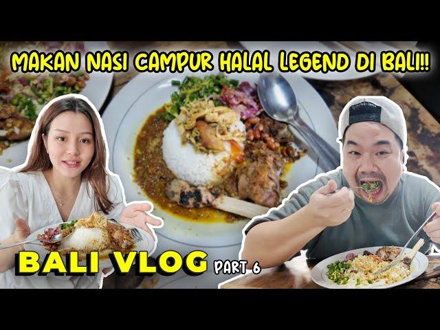 INI DIA SALAH SATU NASI CAMPUR HALAL DI BALI!!