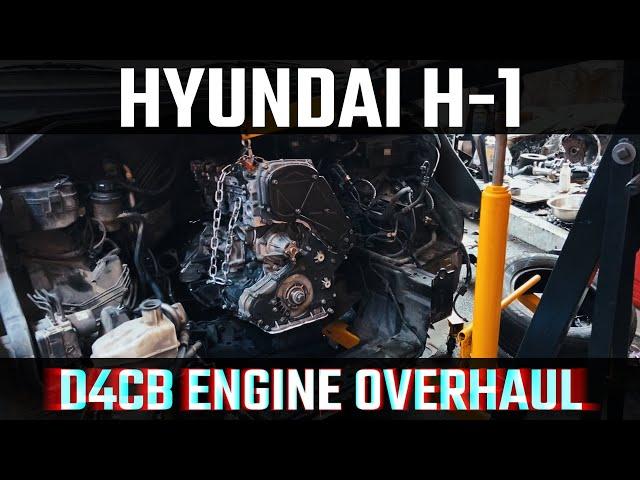 Hyundai H-1 D4CB Engine Assembly | Timing | Grand Starex | iLoad | iMax | i800 | Overhaul