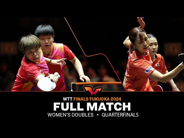 FULL MATCH | Sun / Wang vs Sato / Hashimoto | WD QF | #WTTFukuoka 2024