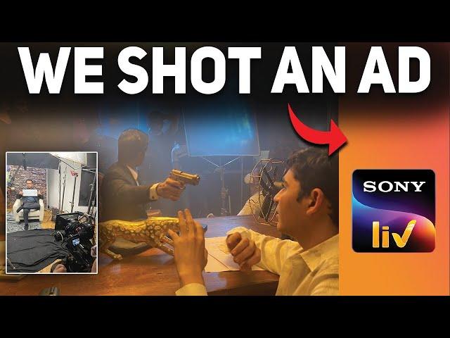 We came on TV | Shooting an ad | Shank Tank India