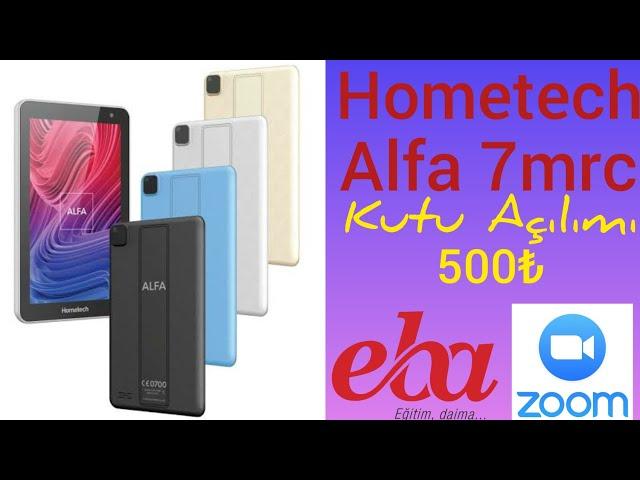 Hometech Alfa 7mrc Kutu Açılımı (Uzaktan Eğitim İçin Ucuz Tablet 500tl Eba-Zoom ile uyumlu) w/