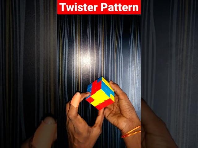 Cool Rubik's Cube Pattern || #shorts #youtubeshorts #trending