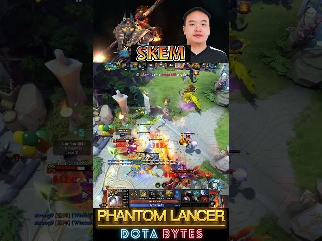 Rampage Alert : Phantom Lancer rampage by Skem of Geek Slate #dota2