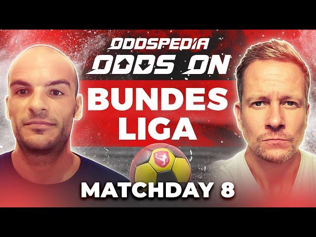 Odds On: Bundesliga - Matchday 8 - Free Football Betting Tips, Picks & Predictions