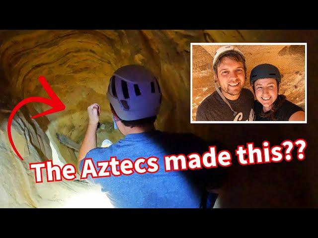 Was This Mine Made By The Aztecs?? We Return To This Mysterious Place! #ancientdiscoveries