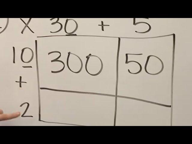 Area Model Multiplication vs Old School Method (Common Core Math)