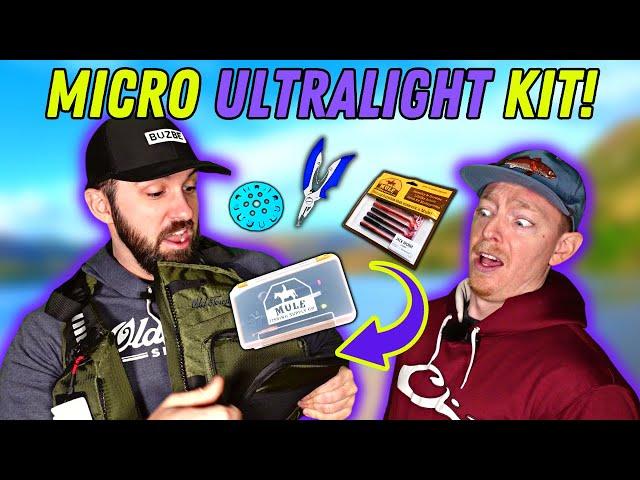 Micro Ultralight Fishing Kit!?  Take Less Gear, Catch More Fish!