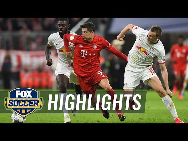 Bayern Munich vs. RB Leipzig | 2020 Bundesliga Highlights