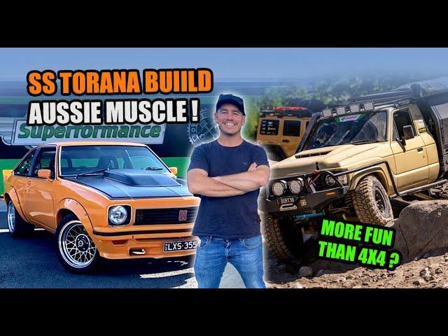 4WD 24/7 Shaun Whale Secret Love Affair with Aussie Muscle Car Torana SS build 4WD24-7