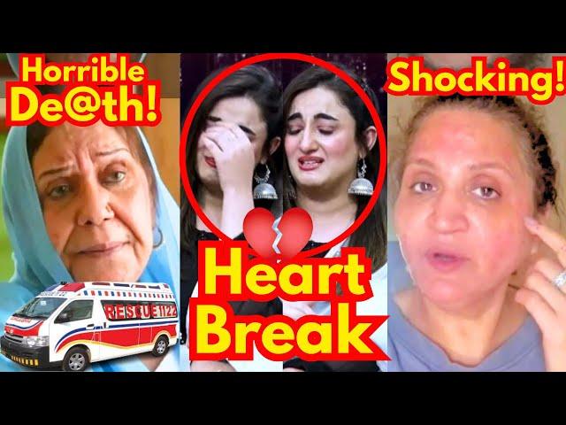 Nimra Mehra's Heartbreak! Senior Actor Ayesha Khan's Horrible Death! Asma Abbas-Sabih Sumair Updates