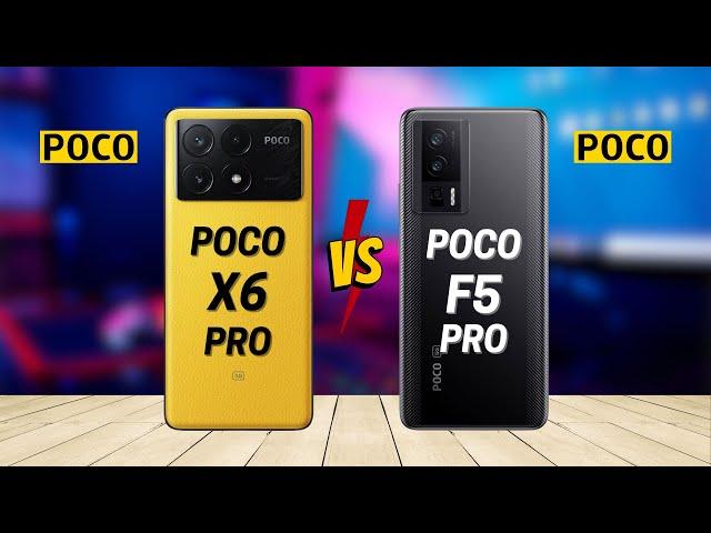 Poco X6 Pro 5G vs Poco F5 Pro