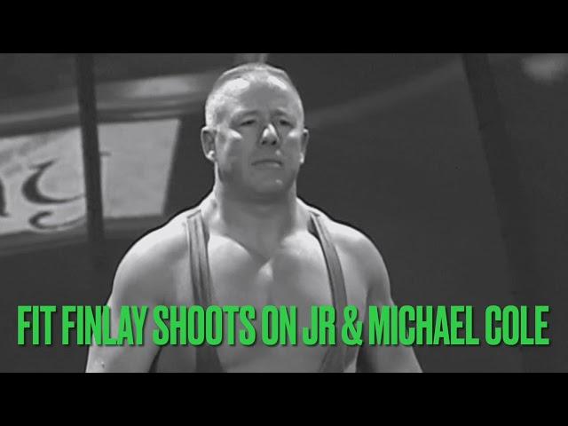 FIT FINLAY SHOOTS ON JR & MICHAEL COLE