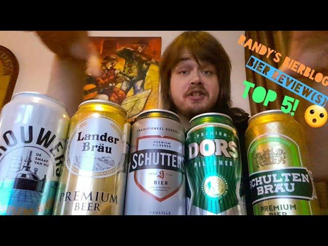 Randy's Bierblog - Top 5 Goedkope NL Pilseners Bier Review.