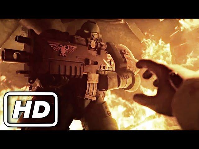 Space Marine Fries Kriegsmen - Warhammer 40K | 4K Action Scenes (2025)