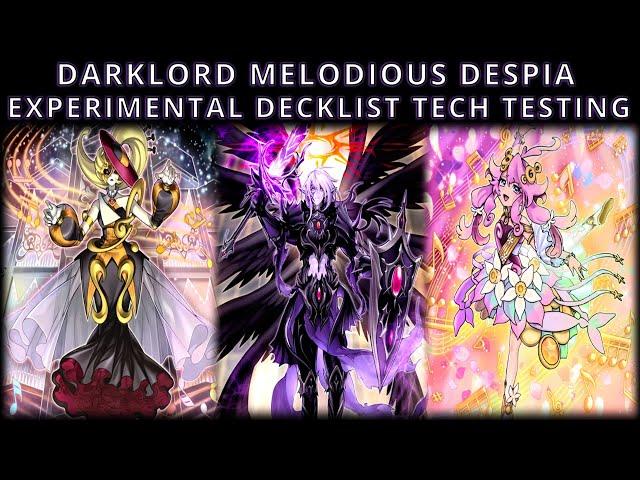 Darklord Melodious Despia - Experimental Decklist Tech Testing | MD3Pro