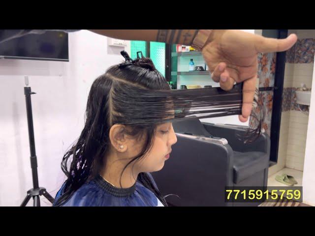 Butterfly full layer haircut / step with layers haircut / for beginners in Hindi