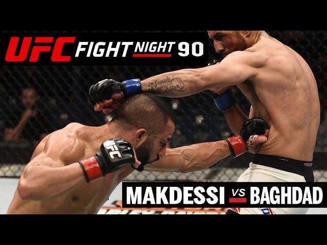 UFC FIGHT NIGHT 90  |  John "THE BULL" Makdessi vs Mehdi Baghdad