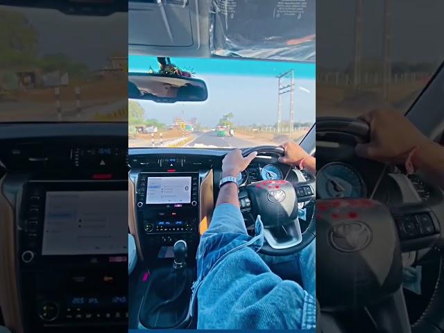 fortuner 2023 4*2 manual delivery on highway driving