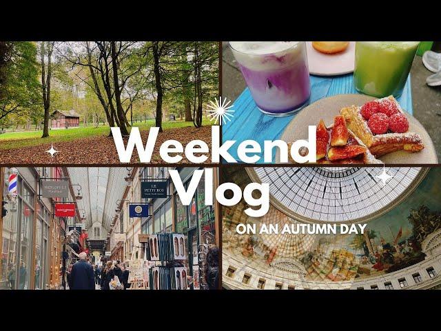 Weekend Vlog | Paris Autumn vibes | Walking in the park, sharing thoughts, museum, Korean foods