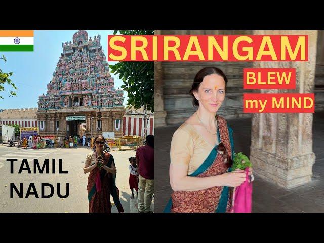 FOREIGNER Explores TAMIL NADU  I Broke Down CRYING  in the BIGGEST HINDU TEMPLE in the WORLD 