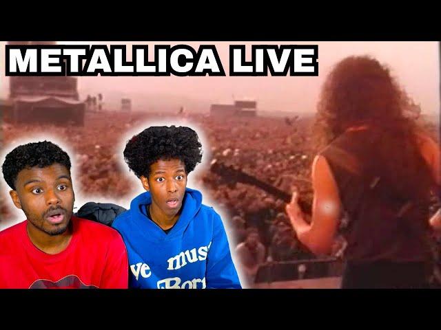 FIRST REACTION -- Metallica - Enter Sandman Live Moscow 1991 HD