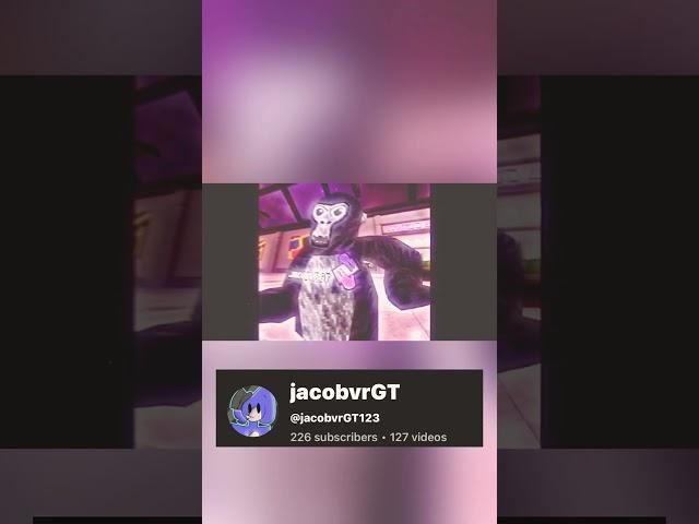sub to @jacobvrGT123 #gorillatag #vr #gtag #subscribe