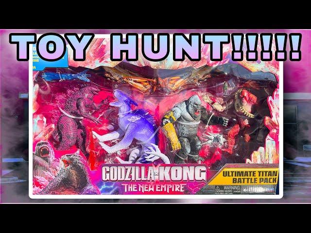 ULTIMATE TOY HUNT!!! - GODZILLA X KONG: The New Empire "Ultimate Titan Battle Pack TOY HUNT!