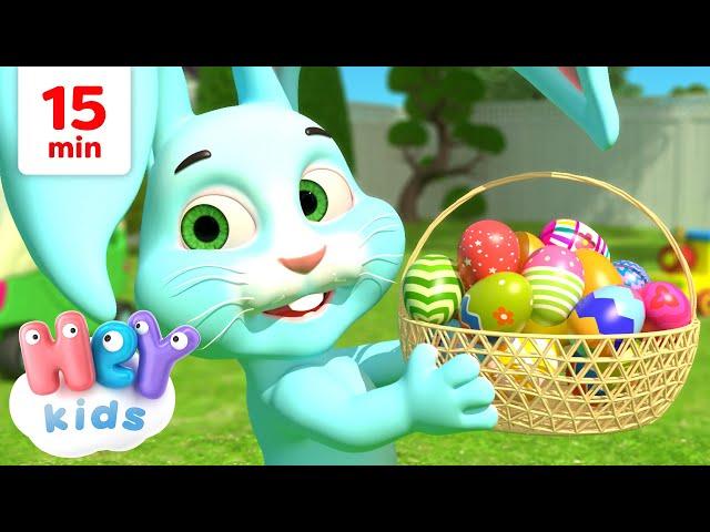 Easter Bunny Song! | Easter Song for Kids | HeyKids Nursery Rhymes