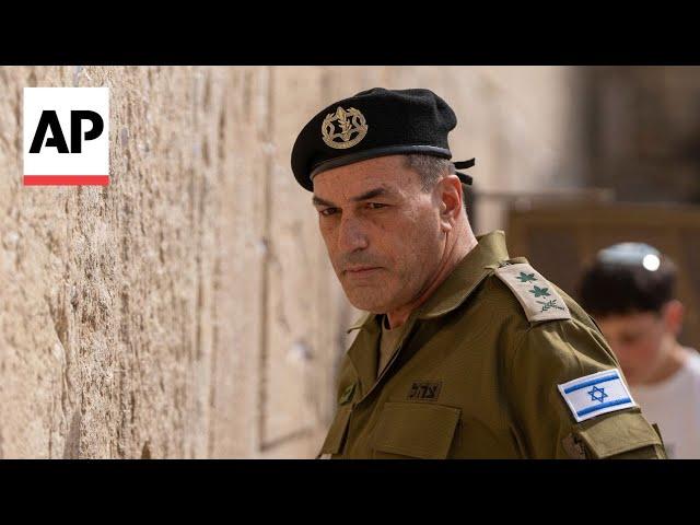 Israel will 'not forgive or forget,' says new military chief of staff