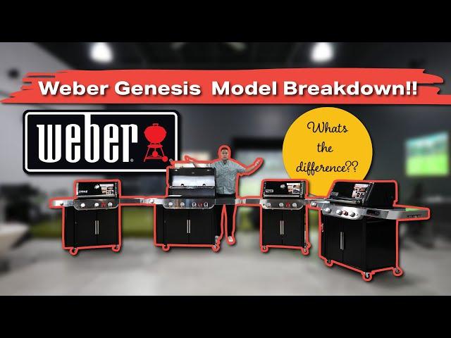 The Ultimate Weber Genesis Breakdown!! (Whats the Difference Between These Gas Grills?!?)