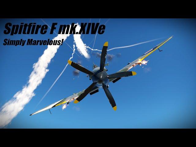 High Altitude Hybrid! | Spitfire F mk.XIVe + mk24 7k | War Thunder Air RB