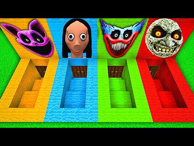 I FOUND HORROR SECRET TUNNELS IN MINCRAFT | MINCRAFT HORROR |