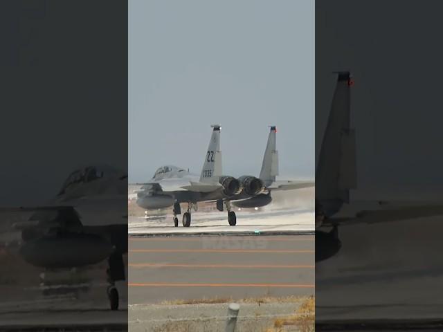 Thank you for 43 years of dedicated service #shorts #f15c #kadenaairbase #zz