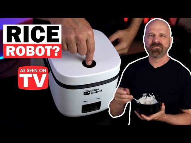 Rice Robot Review: One-Touch Rice Cooker? | As Seen on TV