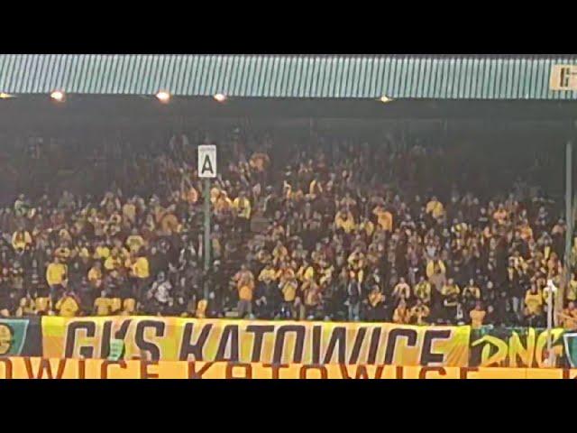 Kibice GKS-u Katowice podczas meczu z Koroną Kielce | 04.11.2024