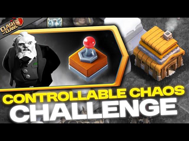 Easily 3 Star Controllable Chaos Challenge (Clash of Clans)